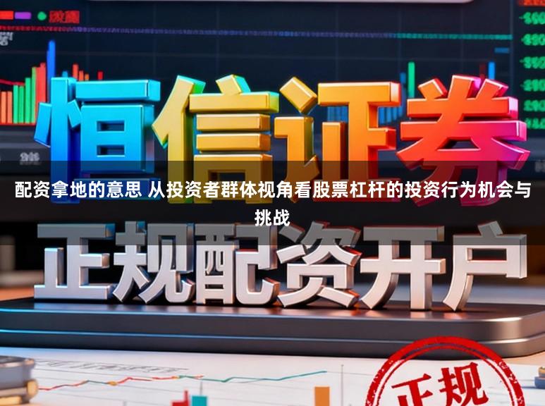 配资拿地的意思 从投资者群体视角看股票杠杆的投资行为机会与挑战