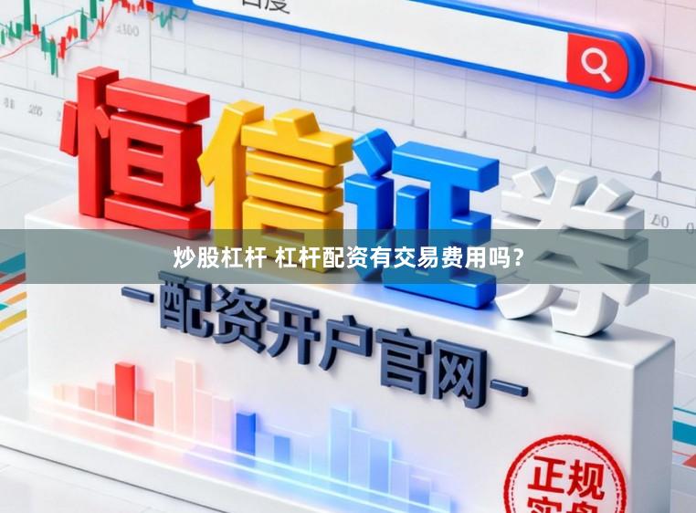 炒股杠杆 杠杆配资有交易费用吗?